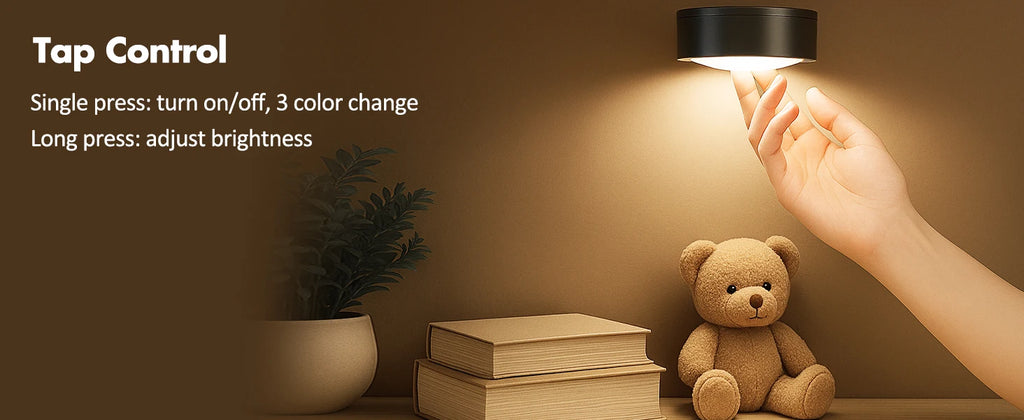 Battery Operated Picture Light Magnetic Led Painting Light with Remote Dimmable Timer 3 Lighting Modes Art Display Light Black